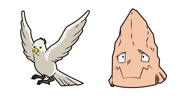 My Hero Academia Koji Koda and Bird Cursor