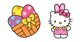 Hello Kitty and Easter Eggs Cursor