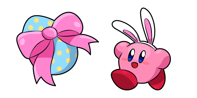 Kirby Easter Cursor