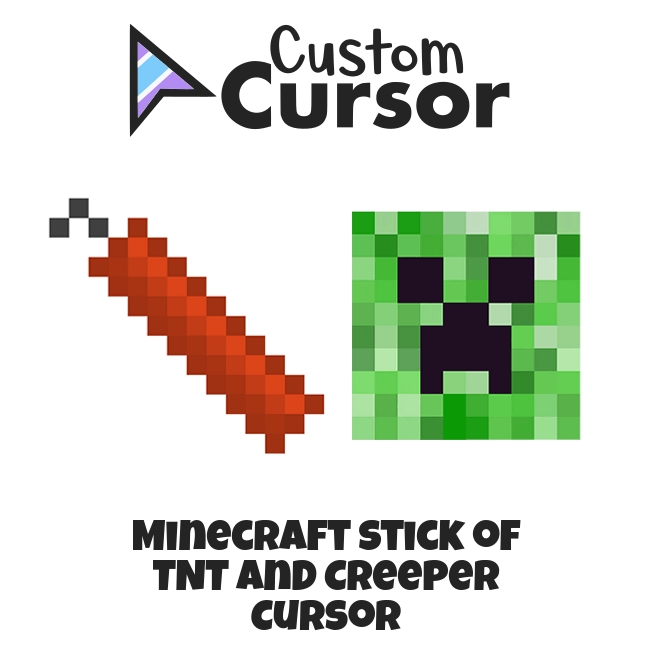 Minecraft Fishing Rod and Clownfish cursor – Custom Cursor