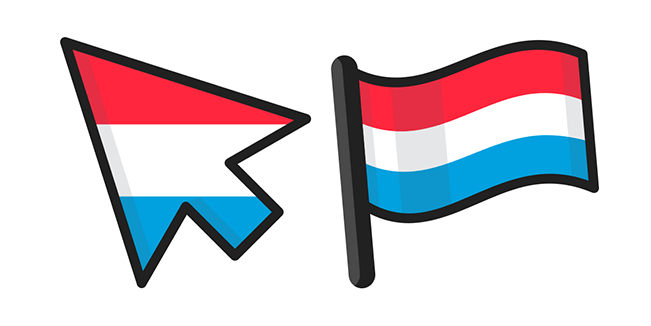 Luxembourg Flag курсор