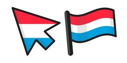 Luxembourg Flag Curseur