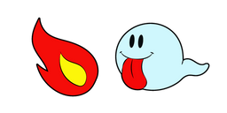 Kirby Booler and Flame Cursor