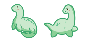 Курсор Cute Loch Ness Monster