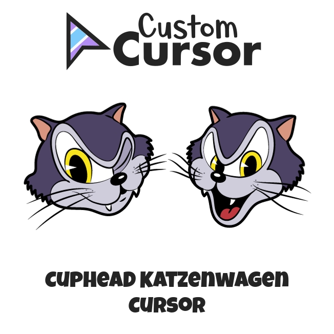 Cuphead Katzenwagen Cursor Custom Cursor