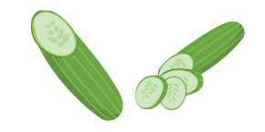 Green Cucumber Curseur
