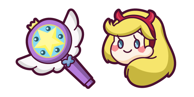 Cute Star vs. the Forces of Evil Star Butterfly Cursor