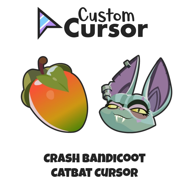 Crash Bandicoot Cursor Collection - Custom Cursor