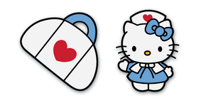 Hello Kitty Nurse cursor