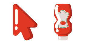 Minimal Red Ketchup cursor