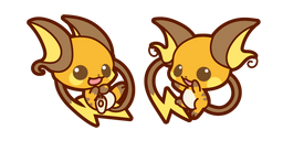 Cute Pokemon Raichu Curseur