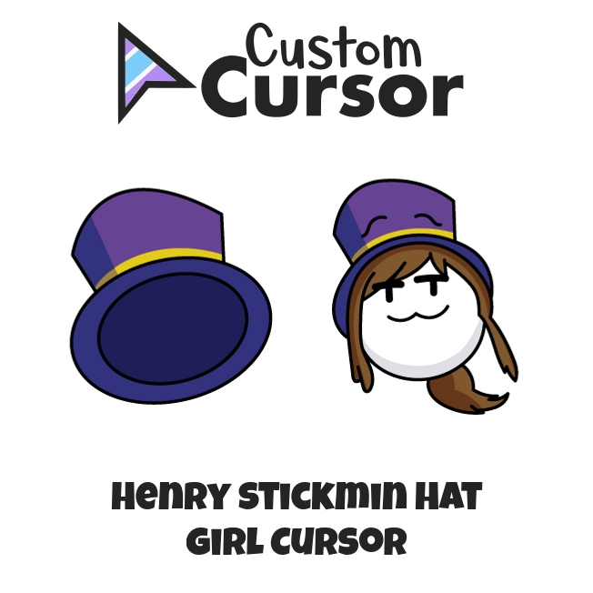 Henry Stickmin Hat Girl cursor Custom Cursor