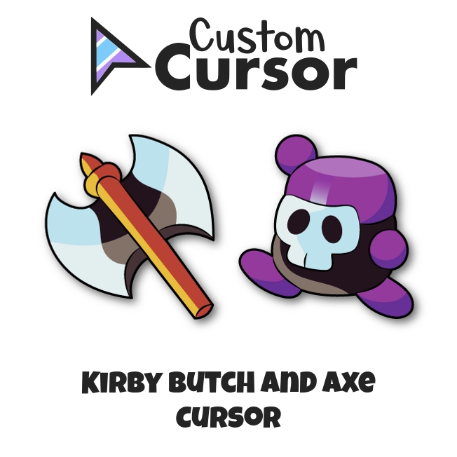 Kirby Butch and Axe Curseur – Custom Cursor