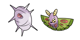 Pokemon Cascoon and Dustox Cursor