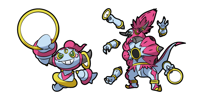 Pokemon Hoopa Confined Form and Unbound Form курсор
