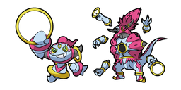 Pokemon Hoopa Confined Form and Unbound Form Curseur