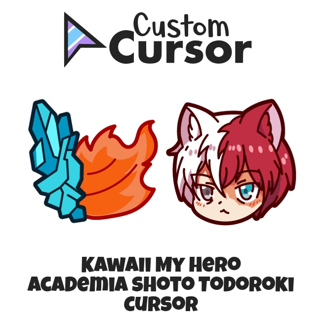 My Hero Academia Shoto Todoroki Cursor - Anime Cursor - Sweezy