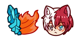 Kawaii My Hero Academia Shoto Todoroki Cursor