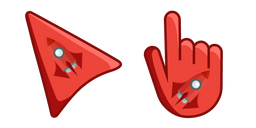 Red Rocket on Red Cursor