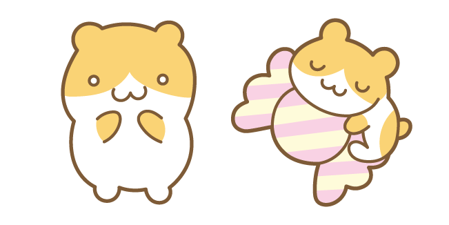 Pompompurin Cookie the Hamster курсор