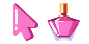 Minimal Pink Perfume Cursor