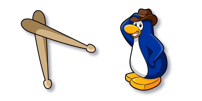 Club Penguin G Billy and Drumsticks курсор