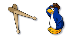 Club Penguin G Billy and Drumsticks Curseur