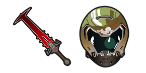 Doom Doom Slayer and Crucible cursor