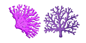 Purple Corals Curseur