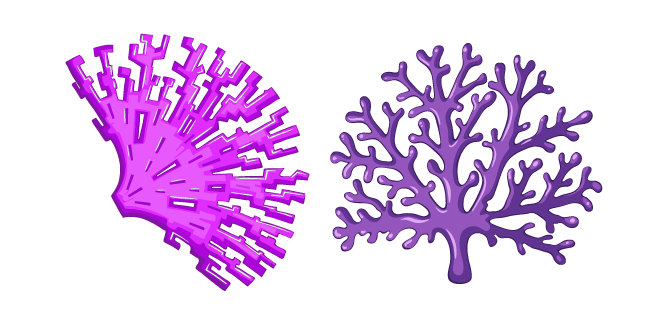 Purple Corals Cursor