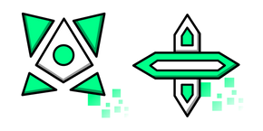 Geometry Dash Cube 32 And Ball 39 Curseur