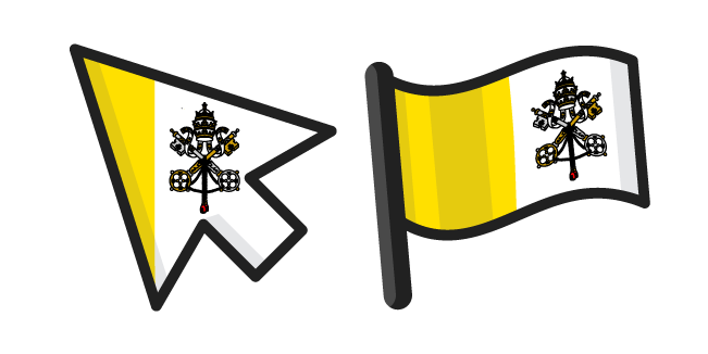 Vatican City Flag Cursor