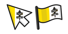 Vatican City Flag Cursor