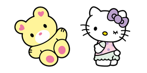 Курсор Hello Kitty and Teddy Bear