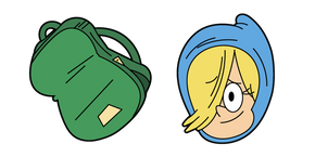 The Loud House Nikki and Backpack Cursor