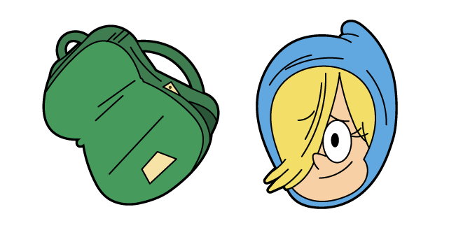 The Loud House Nikki and Backpack курсор