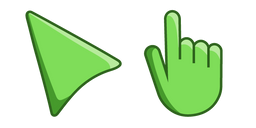 Yellow Green Cursor