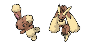Pokemon Buneary and Lopunny Curseur