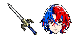 Fire Emblem Alear and Libération Sword Cursor