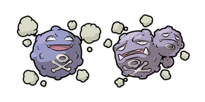 Pokemon Koffing and Weezing cursor