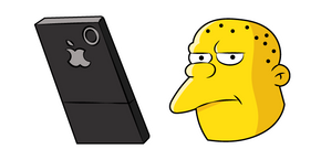 The Simpsons Kearney Zzyzwicz and Phone Curseur