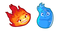 Курсор Elemental Ember and Wade