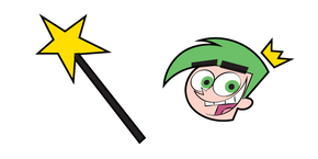 Fairly OddParents Cosmo and Wand Curseur
