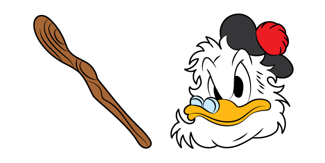 DuckTales Flintheart Glomgold and Cane Cursor