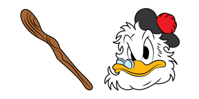 DuckTales Flintheart Glomgold and Cane Curseur
