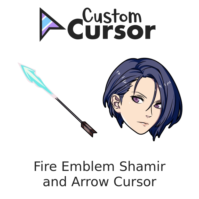 Fire Emblem Shamir And Arrow Cursor – Custom Cursor