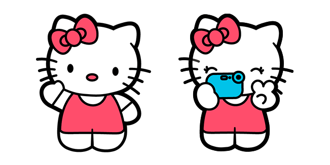 Hello Kitty Cursor Custom Cursor Browser Extension