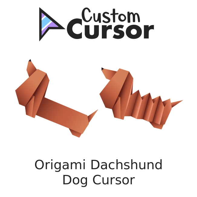 origami dachshund