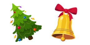 Christmas Tree and Bell Curseur