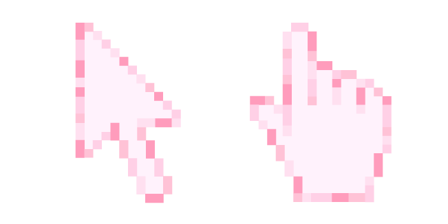 Pink Sakura Blossom Pixel курсор